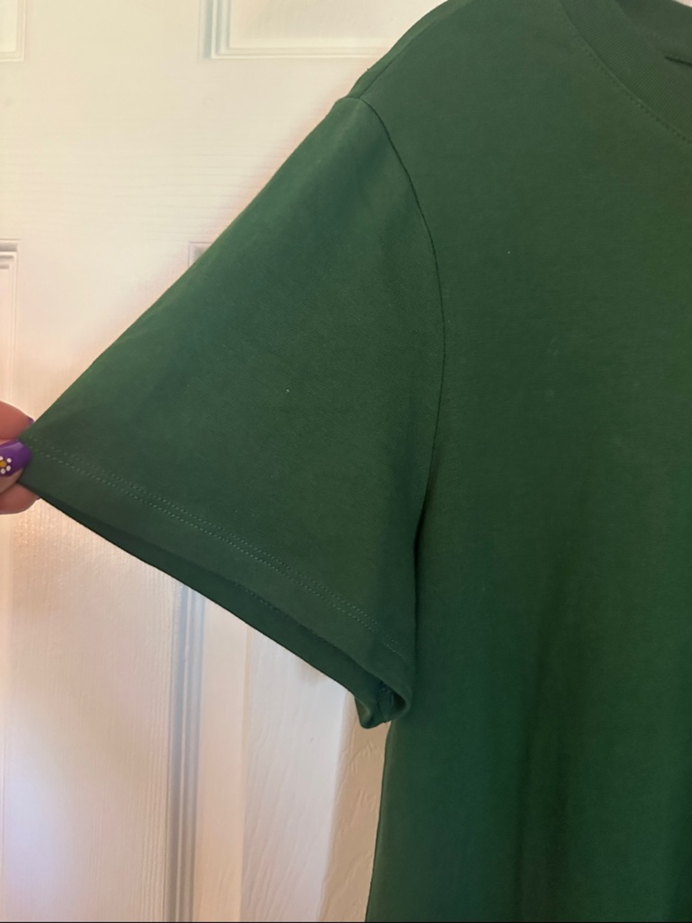 Old Navy Dark Green Midi Dress - Picture 2 of 5